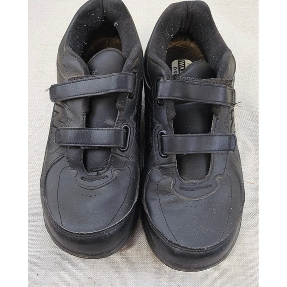 New Balance 577 Mens Black Leather Walking Shoes Hook and Loop Size 8.5 4E - Picture 10 of 11